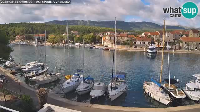 Vrboska livecam | Isola di Hvar | Croazia