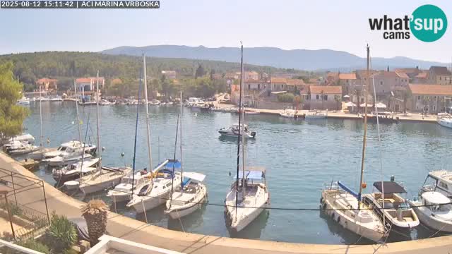 Vrboska web kamera | otom Hvar | Dalmacija