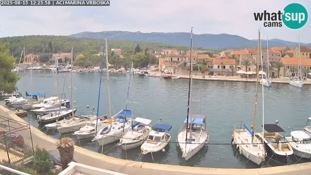 Spletna kamera Vrboska | Otok Hvar | Hrvaška