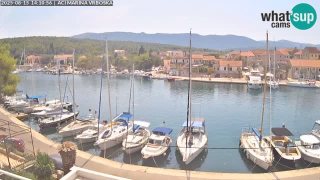 Spletna kamera Vrboska | Otok Hvar | Hrvaška