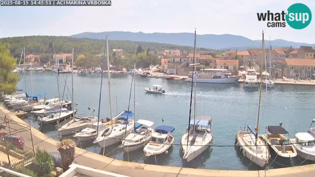 Spletna kamera Vrboska | Otok Hvar | Hrvaška