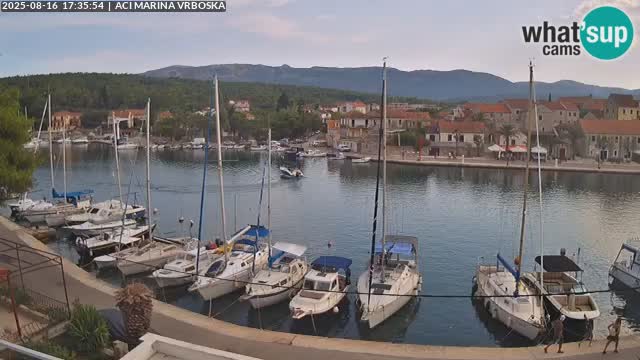 Spletna kamera Vrboska | Otok Hvar | Hrvaška