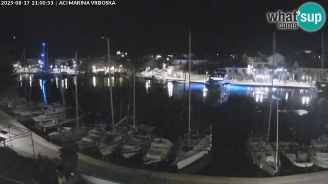 Vrboska livecam | Isola di Hvar | Croazia