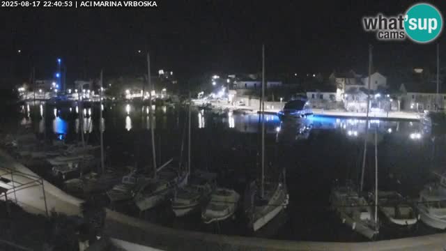 Spletna kamera Vrboska | Otok Hvar | Hrvaška