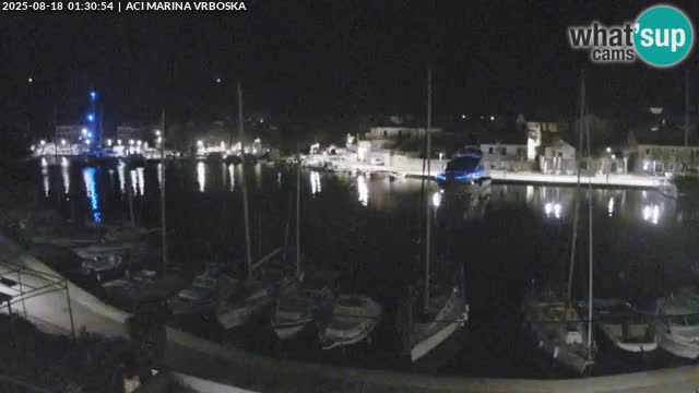 Spletna kamera Vrboska | Otok Hvar | Hrvaška