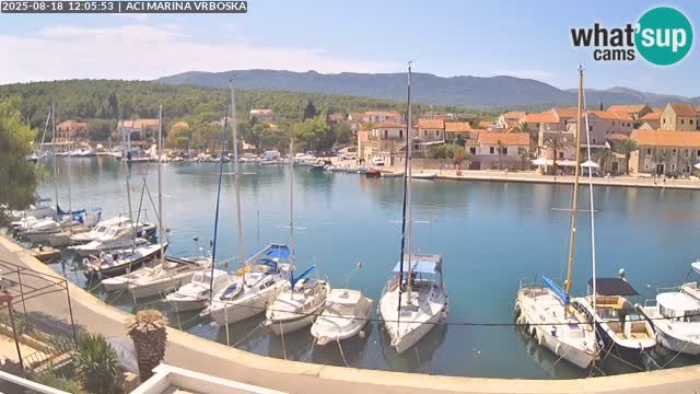Vrboska web kamera | otom Hvar | Dalmacija