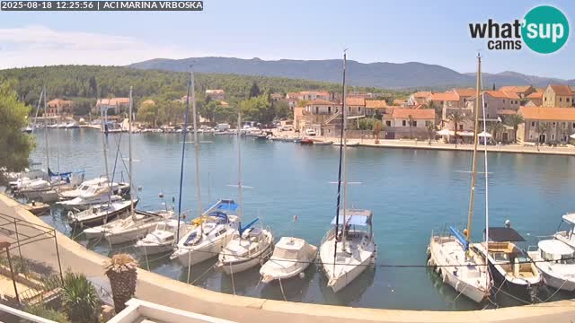 Vrboska web kamera | otom Hvar | Dalmacija