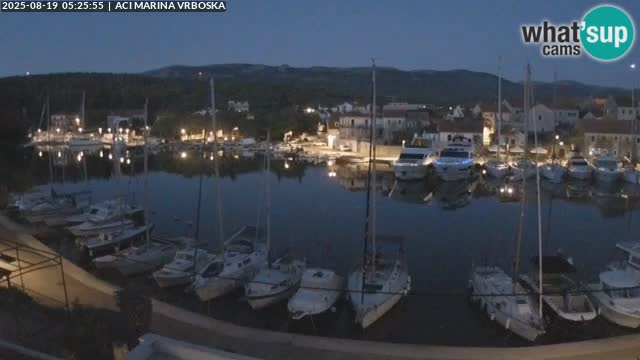 Spletna kamera Vrboska | Otok Hvar | Hrvaška