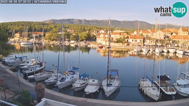 Vrboska web kamera | otom Hvar | Dalmacija