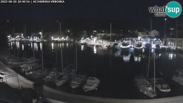Vrboska livecam | Isola di Hvar | Croazia