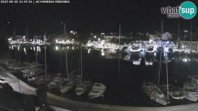 Spletna kamera Vrboska | Otok Hvar | Hrvaška