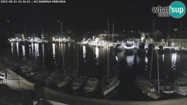 Spletna kamera Vrboska | Otok Hvar | Hrvaška