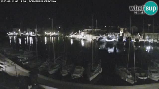 Spletna kamera Vrboska | Otok Hvar | Hrvaška