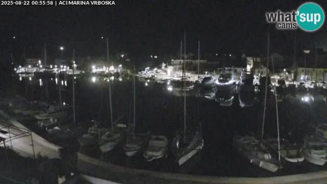 Vrboska livecam | Isola di Hvar | Croazia