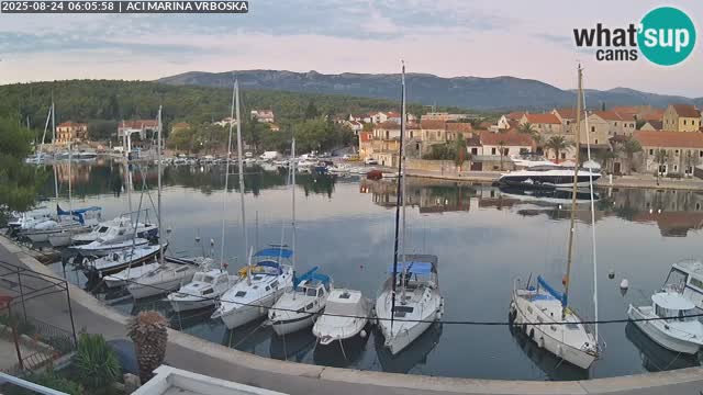 Spletna kamera Vrboska | Otok Hvar | Hrvaška