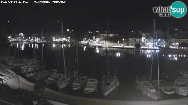 Spletna kamera Vrboska | Otok Hvar | Hrvaška
