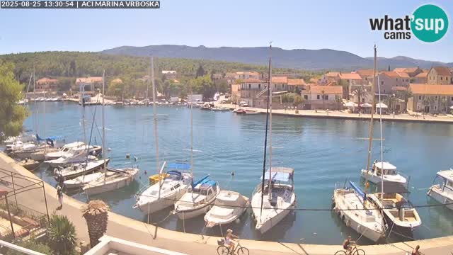 Vrboska web kamera | otom Hvar | Dalmacija