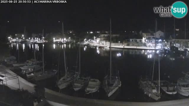 Spletna kamera Vrboska | Otok Hvar | Hrvaška