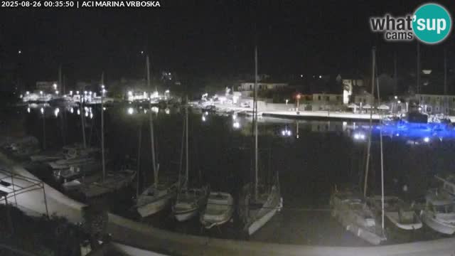 Spletna kamera Vrboska | Otok Hvar | Hrvaška