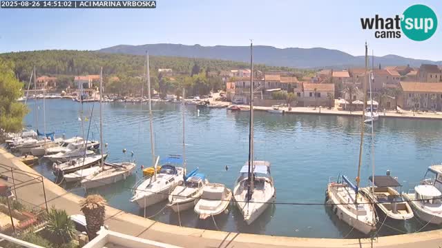 Vrboska web kamera | otom Hvar | Dalmacija