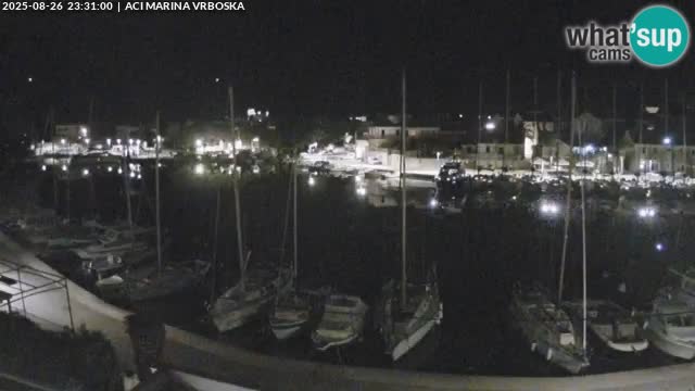 Spletna kamera Vrboska | Otok Hvar | Hrvaška