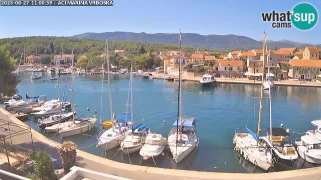 Vrboska web kamera | otom Hvar | Dalmacija