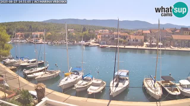 Vrboska web kamera | otom Hvar | Dalmacija