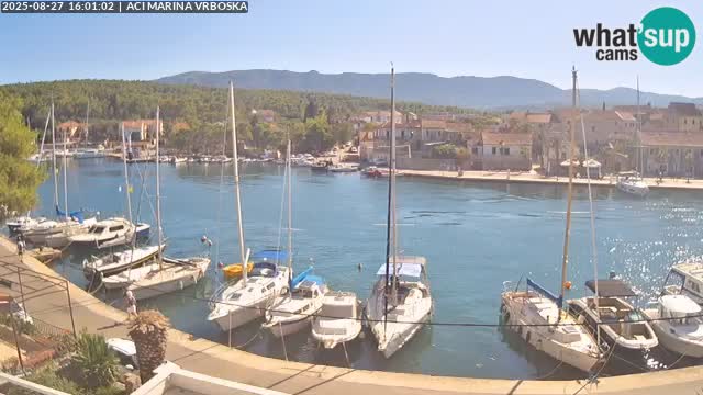 Vrboska livecam | Isola di Hvar | Croazia