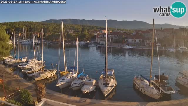 Vrboska livecam | Isola di Hvar | Croazia