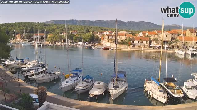 Vrboska livecam | Isola di Hvar | Croazia