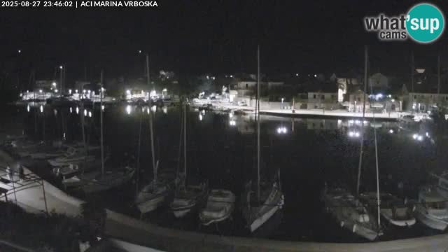 Spletna kamera Vrboska | Otok Hvar | Hrvaška