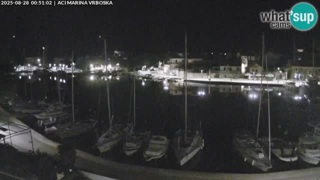 Spletna kamera Vrboska | Otok Hvar | Hrvaška