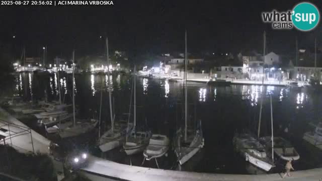 Vrboska livecam | Isola di Hvar | Croazia