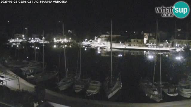 Spletna kamera Vrboska | Otok Hvar | Hrvaška