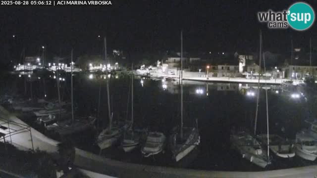 Spletna kamera Vrboska | Otok Hvar | Hrvaška
