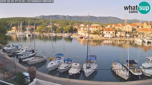 Vrboska livecam | Isola di Hvar | Croazia
