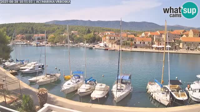 Vrboska webcam | Hvar Insel | Kroatien