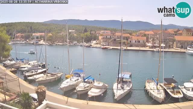 Vrboska livecam | Isola di Hvar | Croazia