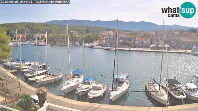 Spletna kamera Vrboska | Otok Hvar | Hrvaška