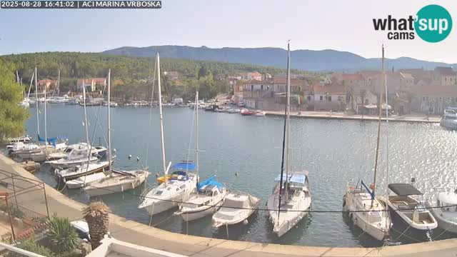 Vrboska livecam | Isola di Hvar | Croazia
