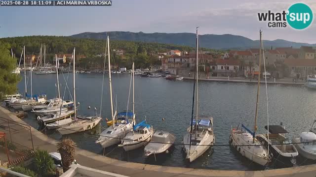 Vrboska livecam | Isola di Hvar | Croazia