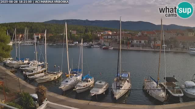 Vrboska livecam | Isola di Hvar | Croazia