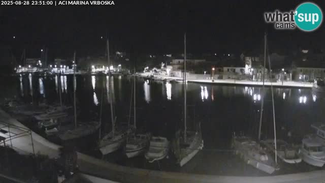 Spletna kamera Vrboska | Otok Hvar | Hrvaška