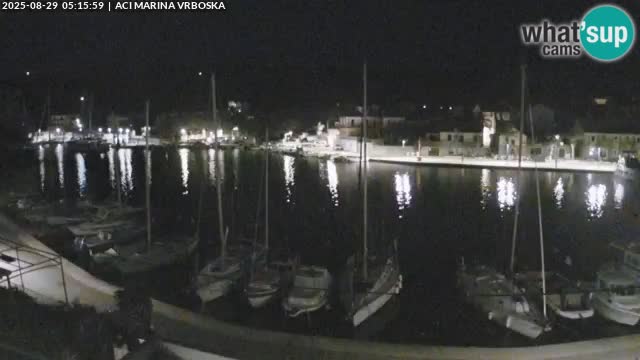 Spletna kamera Vrboska | Otok Hvar | Hrvaška
