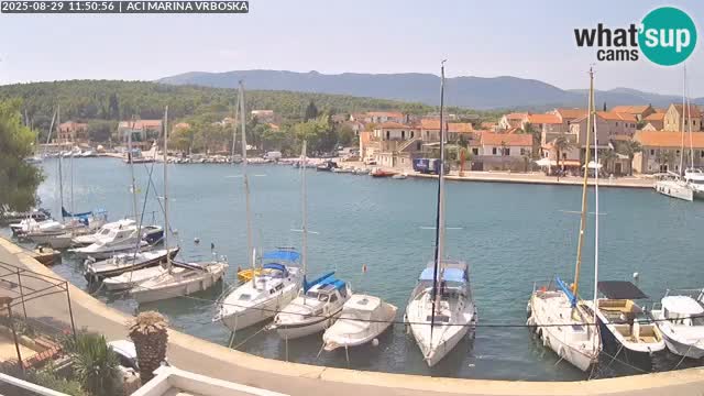Vrboska livecam | Isola di Hvar | Croazia