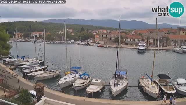 Vrboska livecam | Isola di Hvar | Croazia