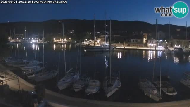 Vrboska livecam | Isola di Hvar | Croazia