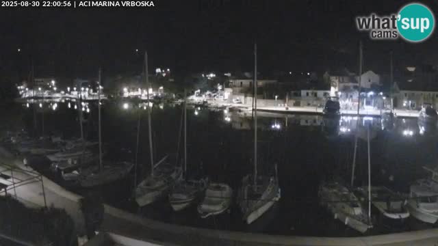 Spletna kamera Vrboska | Otok Hvar | Hrvaška