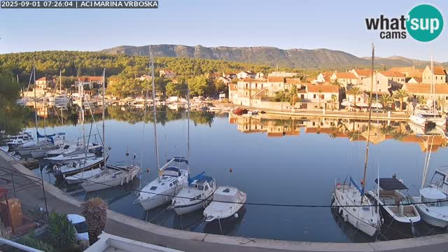 Vrboska livecam | Isola di Hvar | Croazia