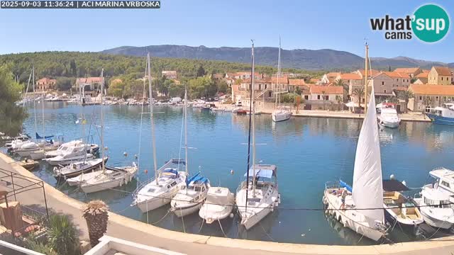 Vrboska webcam | Hvar Insel | Kroatien